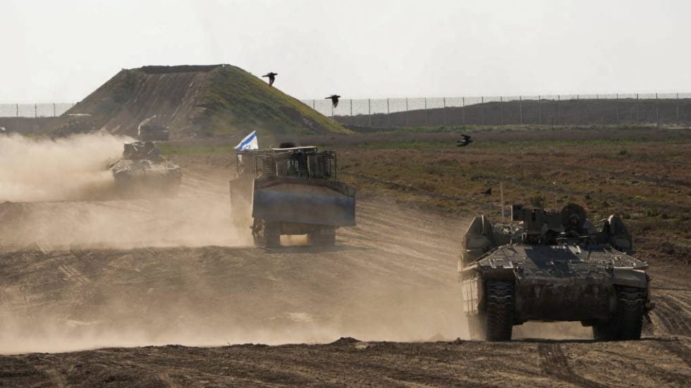 Israeli troops